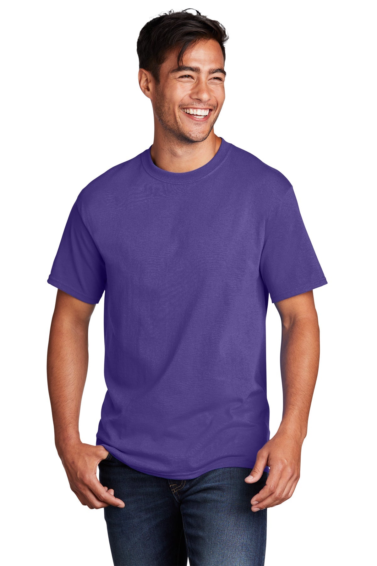 Port & Company Core Cotton DTG Tee - BT Imprintables Shirts