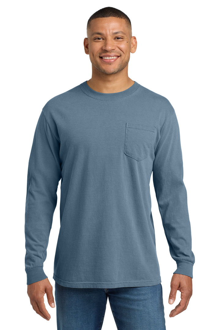 Comfort Colors 4410 COMFORT COLORS  Heavyweight Ring Spun Long Sleeve Pocket Tee