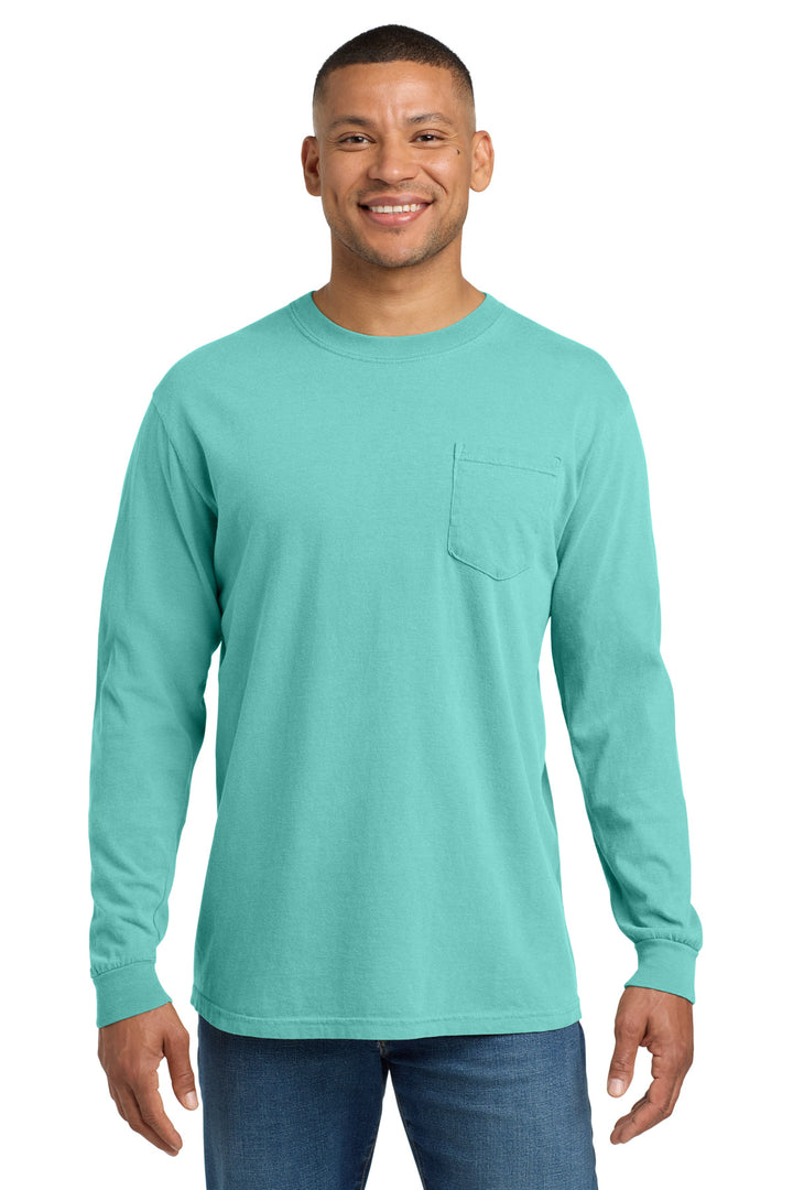Comfort Colors 4410 COMFORT COLORS  Heavyweight Ring Spun Long Sleeve Pocket Tee