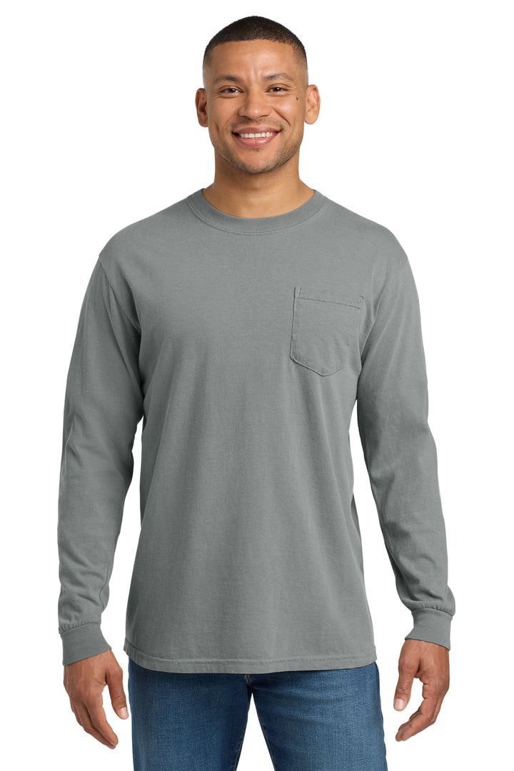 Comfort Colors 4410 COMFORT COLORS  Heavyweight Ring Spun Long Sleeve Pocket Tee