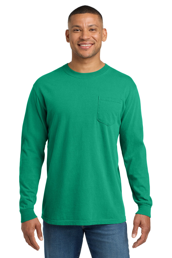 Comfort Colors 4410 COMFORT COLORS  Heavyweight Ring Spun Long Sleeve Pocket Tee