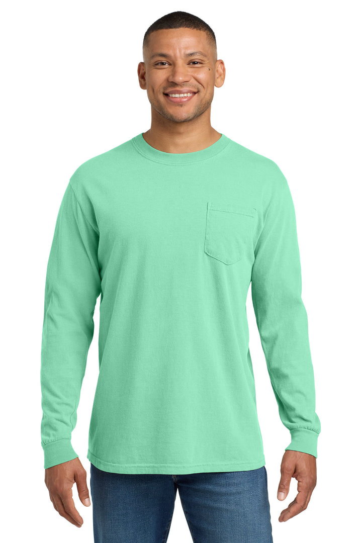 Comfort Colors 4410 COMFORT COLORS  Heavyweight Ring Spun Long Sleeve Pocket Tee