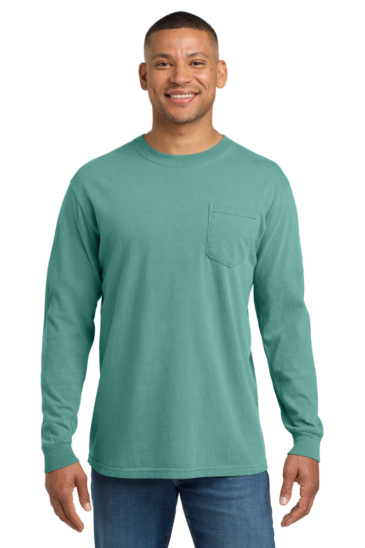 Comfort Colors 4410 COMFORT COLORS  Heavyweight Ring Spun Long Sleeve Pocket Tee