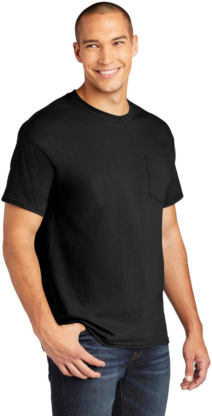 Gildan Heavy Cotton 100% Cotton Pocket T-Shirt. 5300