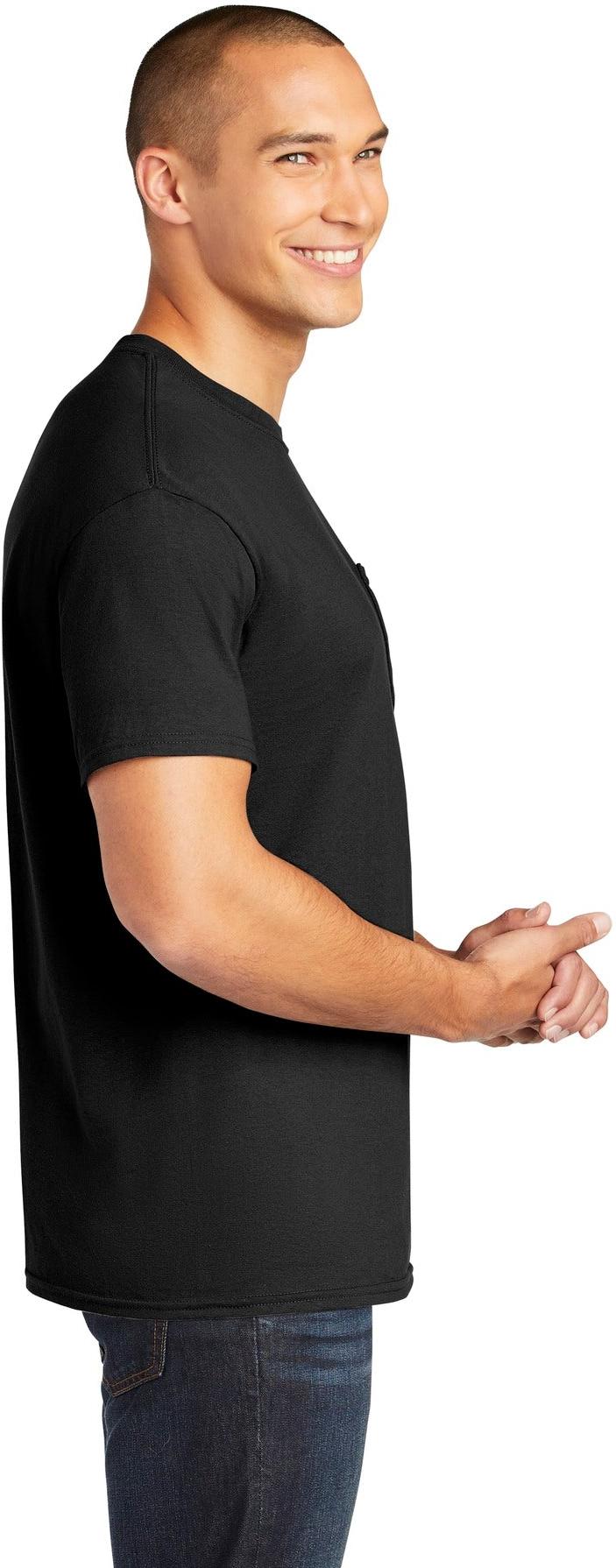 Gildan Heavy Cotton 100% Cotton Pocket T-Shirt. 5300