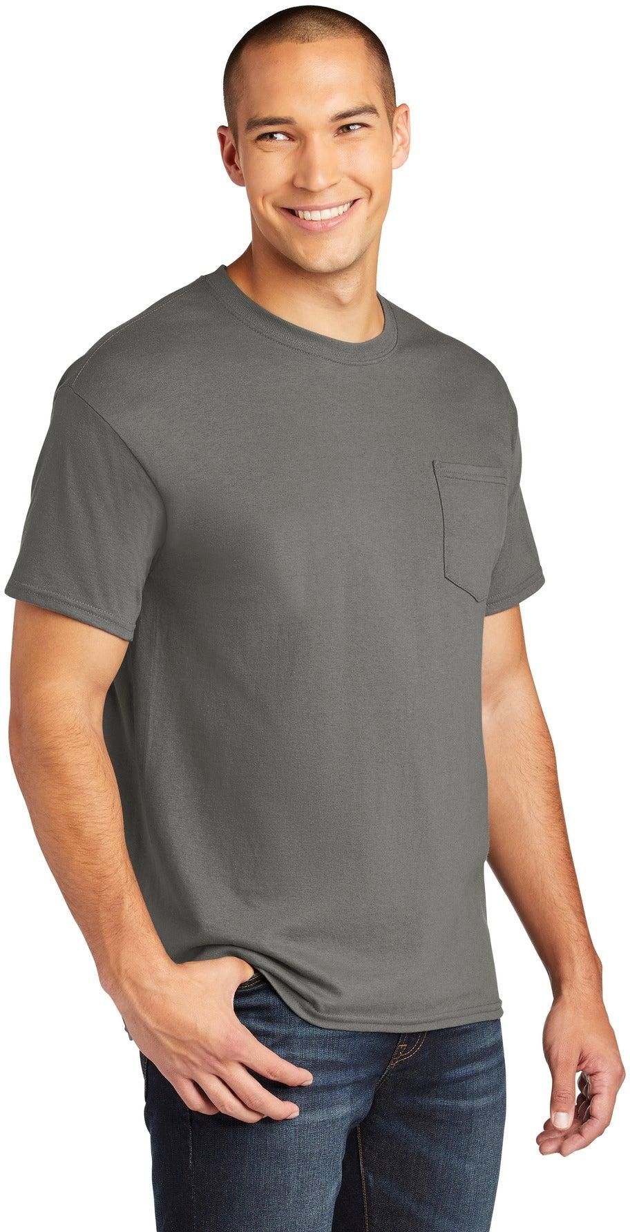 Gildan Heavy Cotton 100% Cotton Pocket T-Shirt. 5300