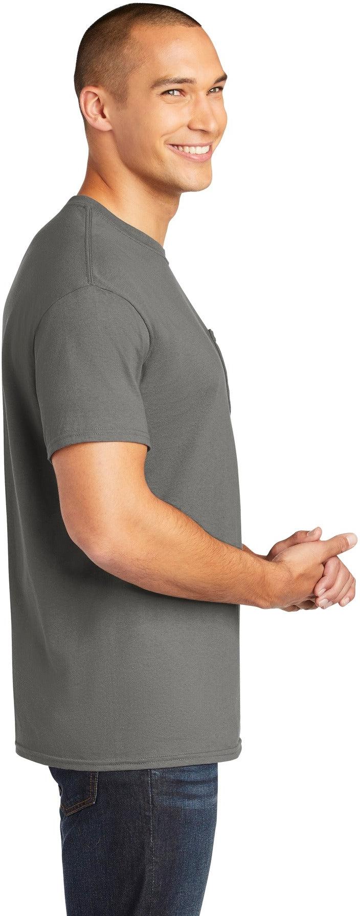 Gildan Heavy Cotton 100% Cotton Pocket T-Shirt. 5300