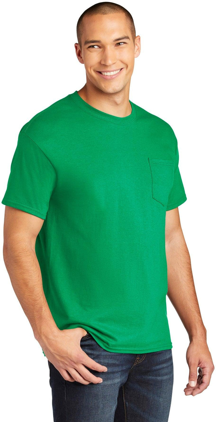 Gildan Heavy Cotton 100% Cotton Pocket T-Shirt. 5300
