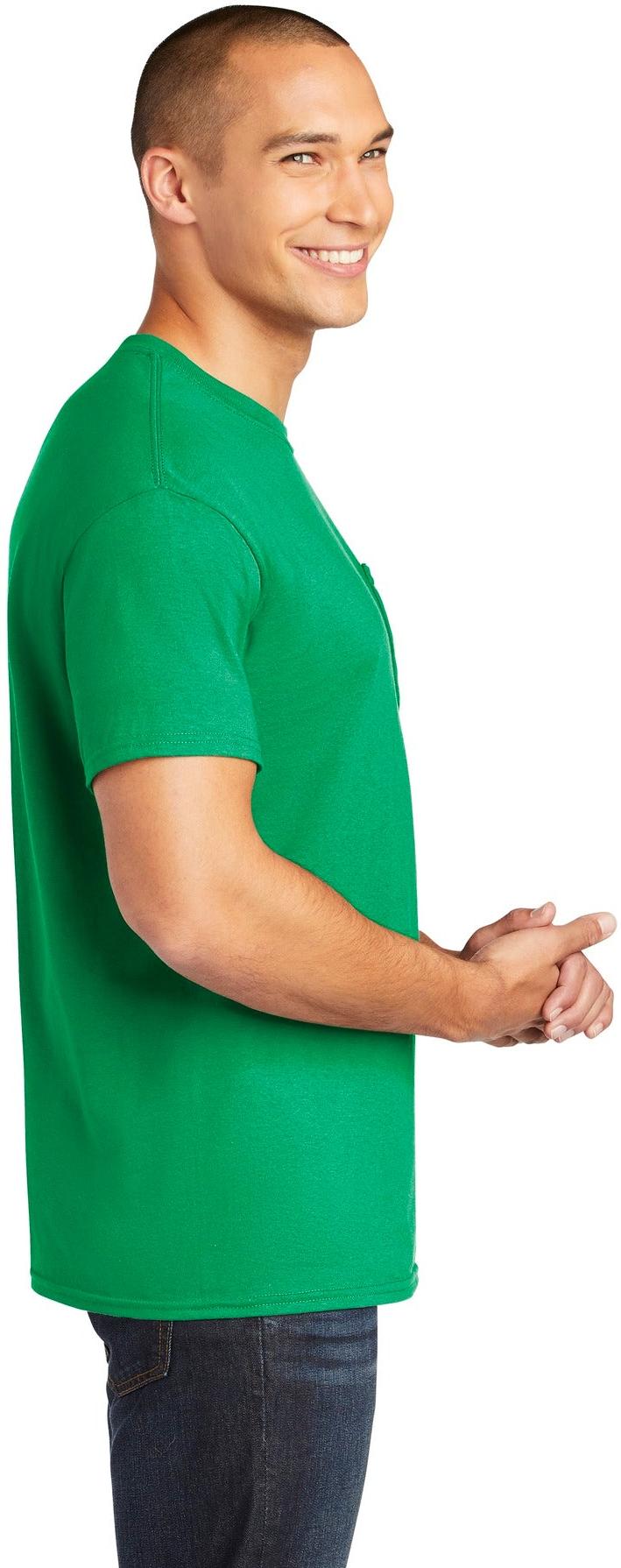 Gildan Heavy Cotton 100% Cotton Pocket T-Shirt. 5300