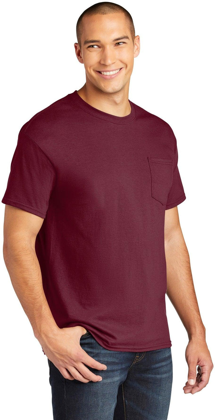 Gildan Heavy Cotton 100% Cotton Pocket T-Shirt. 5300
