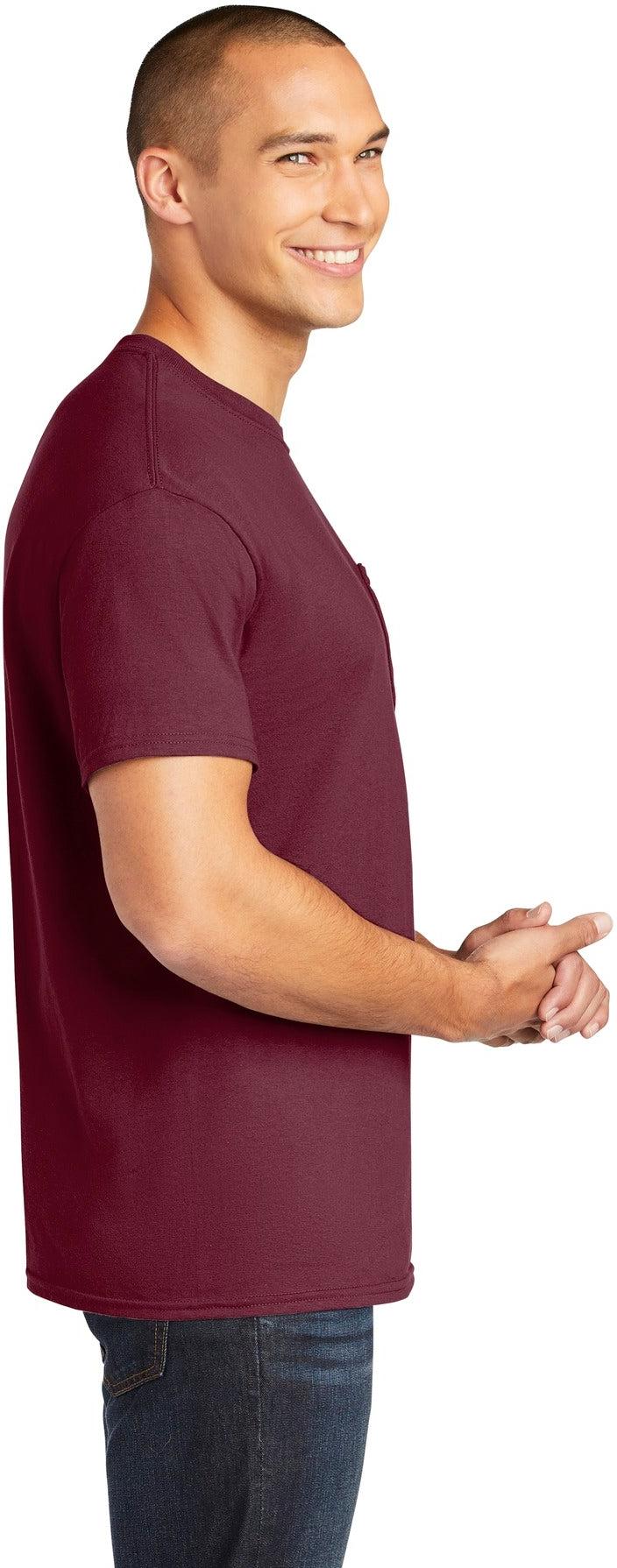 Gildan Heavy Cotton 100% Cotton Pocket T-Shirt. 5300