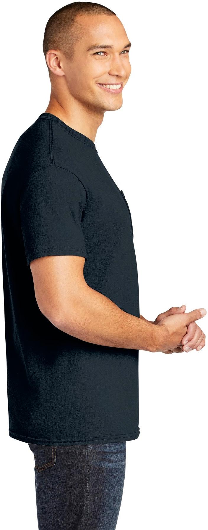 Gildan Heavy Cotton 100% Cotton Pocket T-Shirt. 5300