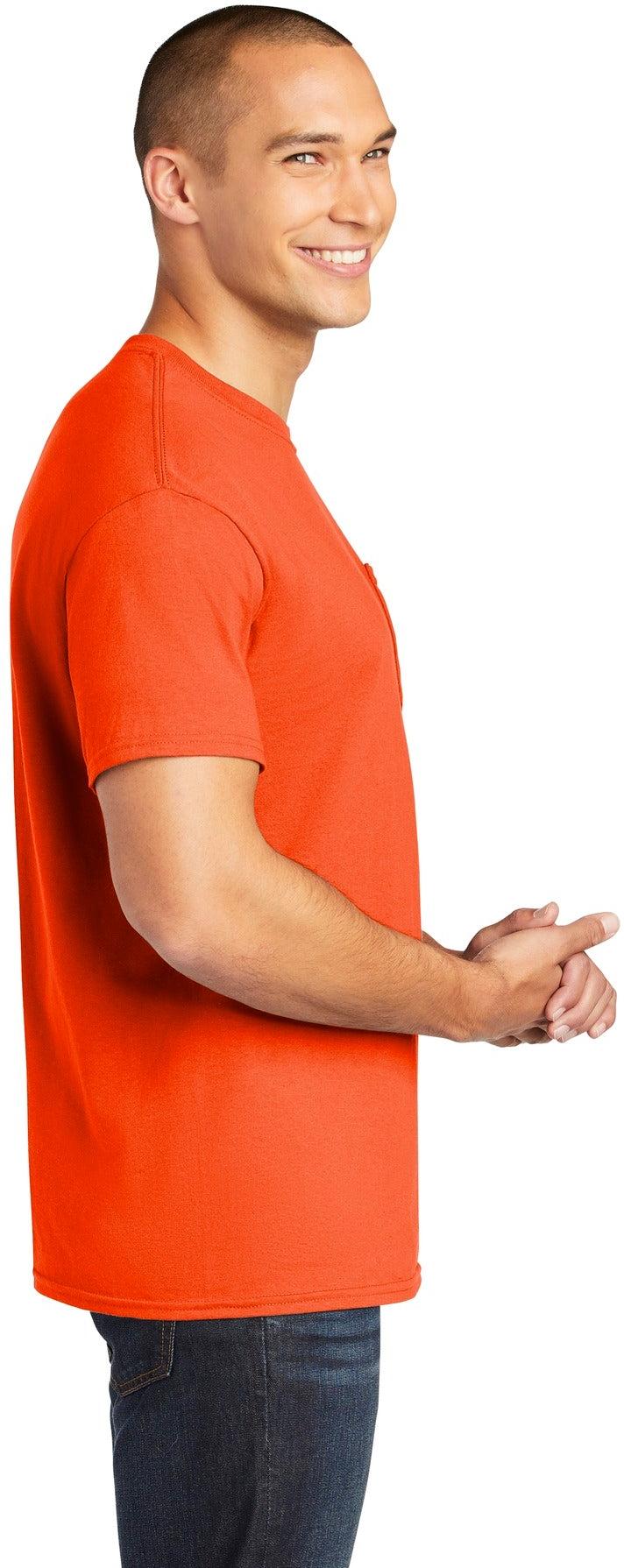 Gildan Heavy Cotton 100% Cotton Pocket T-Shirt. 5300