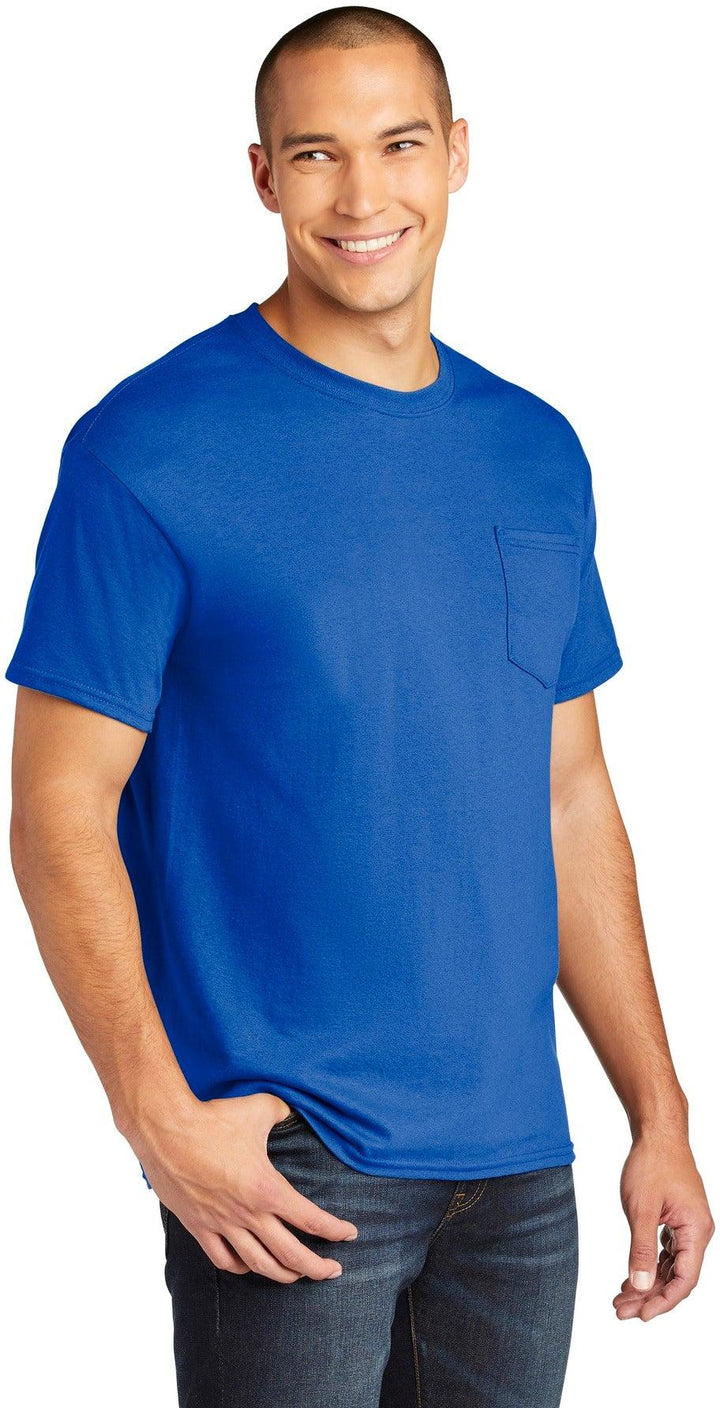 Gildan Heavy Cotton 100% Cotton Pocket T-Shirt. 5300