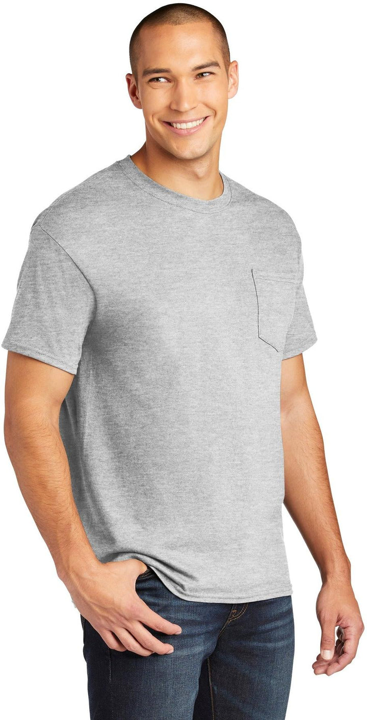 Gildan Heavy Cotton 100% Cotton Pocket T-Shirt. 5300