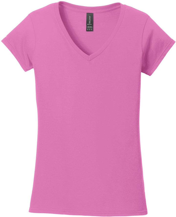 Gildan Softstyle Women's Fit V-Neck T-Shirt. 64V00L