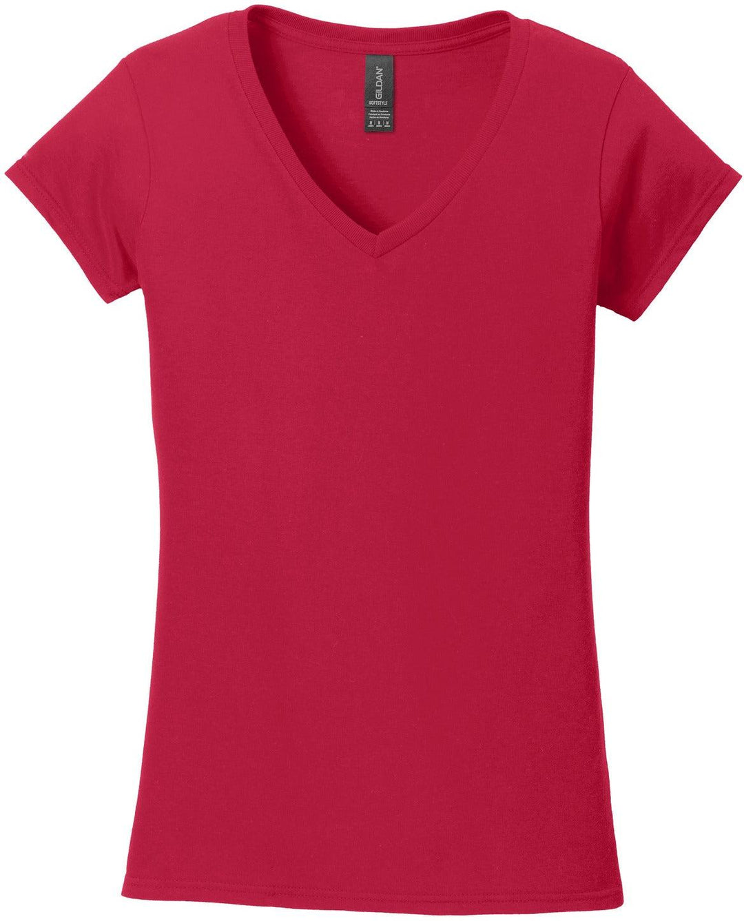 Gildan Softstyle Women's Fit V-Neck T-Shirt. 64V00L