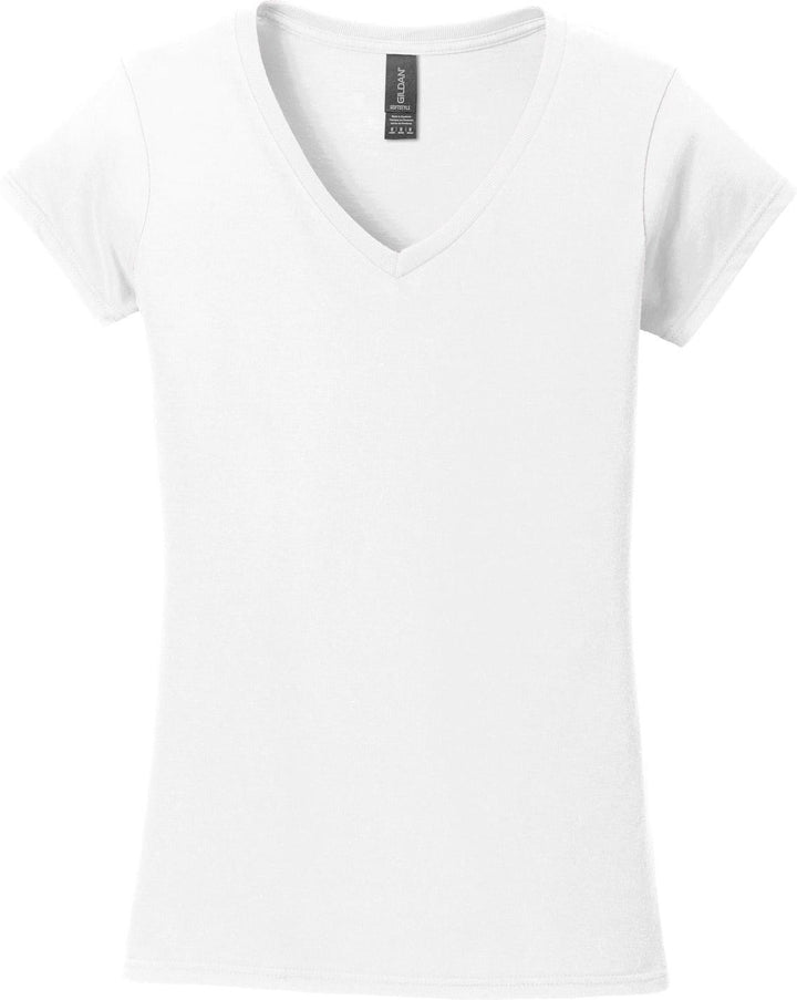 Gildan Softstyle Women's Fit V-Neck T-Shirt. 64V00L
