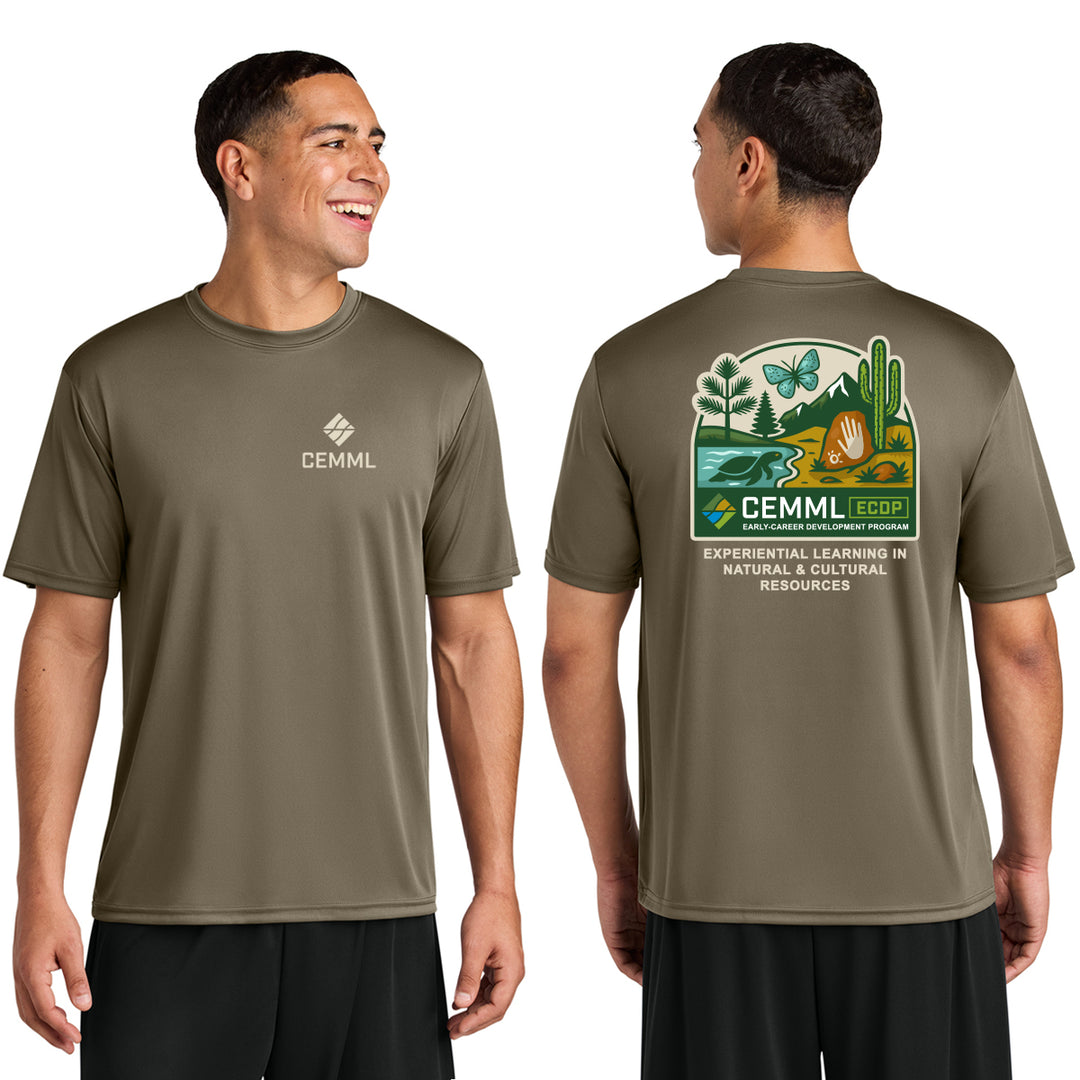Unisex ECDP Short Sleeve Moisture Wicking Performance Tee