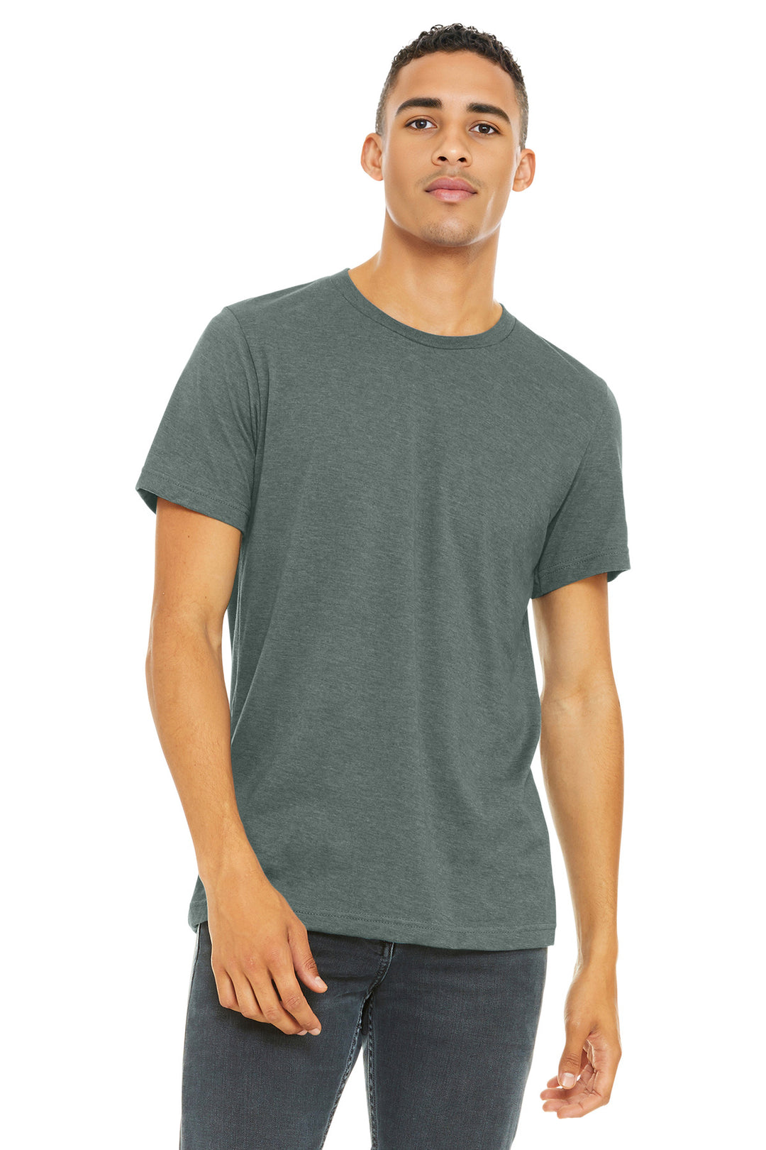Bella + Canvas BC3001CVC BELLA+CANVAS  Unisex Heather CVC Short Sleeve Tee
