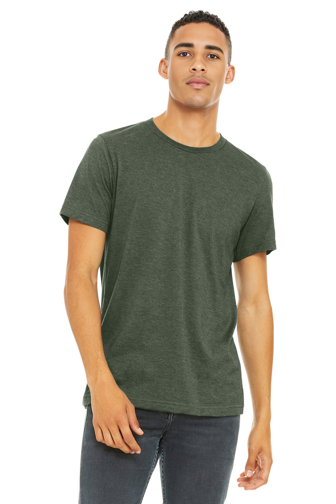 Bella + Canvas BC3001CVC BELLA+CANVAS  Unisex Heather CVC Short Sleeve Tee