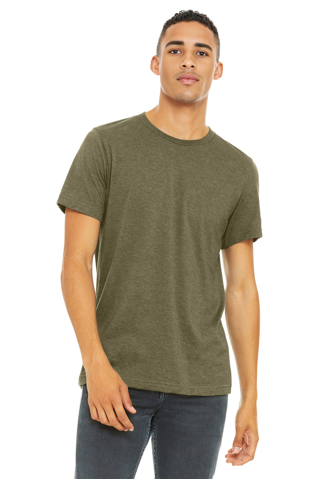 Bella + Canvas BC3001CVC BELLA+CANVAS  Unisex Heather CVC Short Sleeve Tee