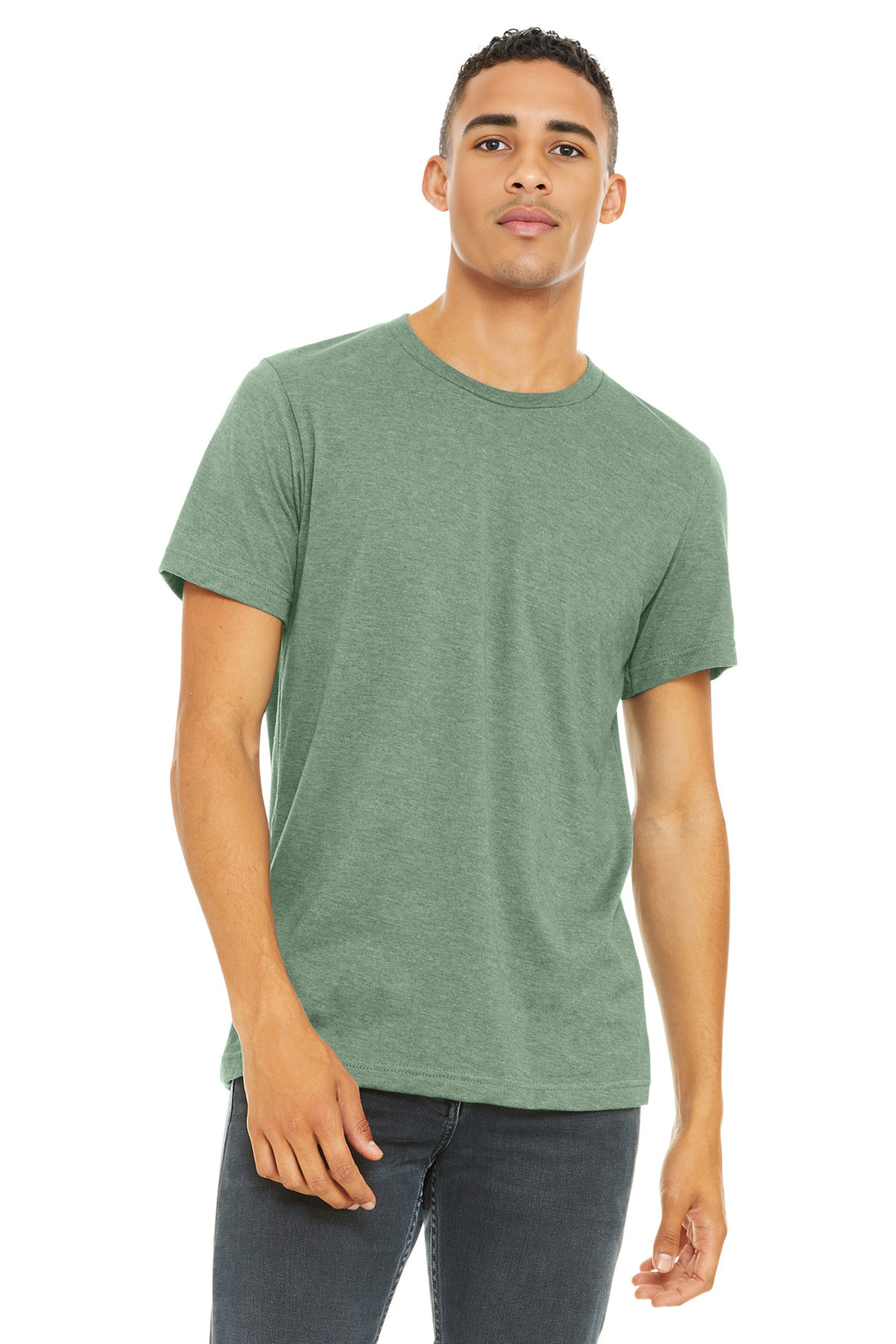 Bella + Canvas BC3001CVC BELLA+CANVAS  Unisex Heather CVC Short Sleeve Tee