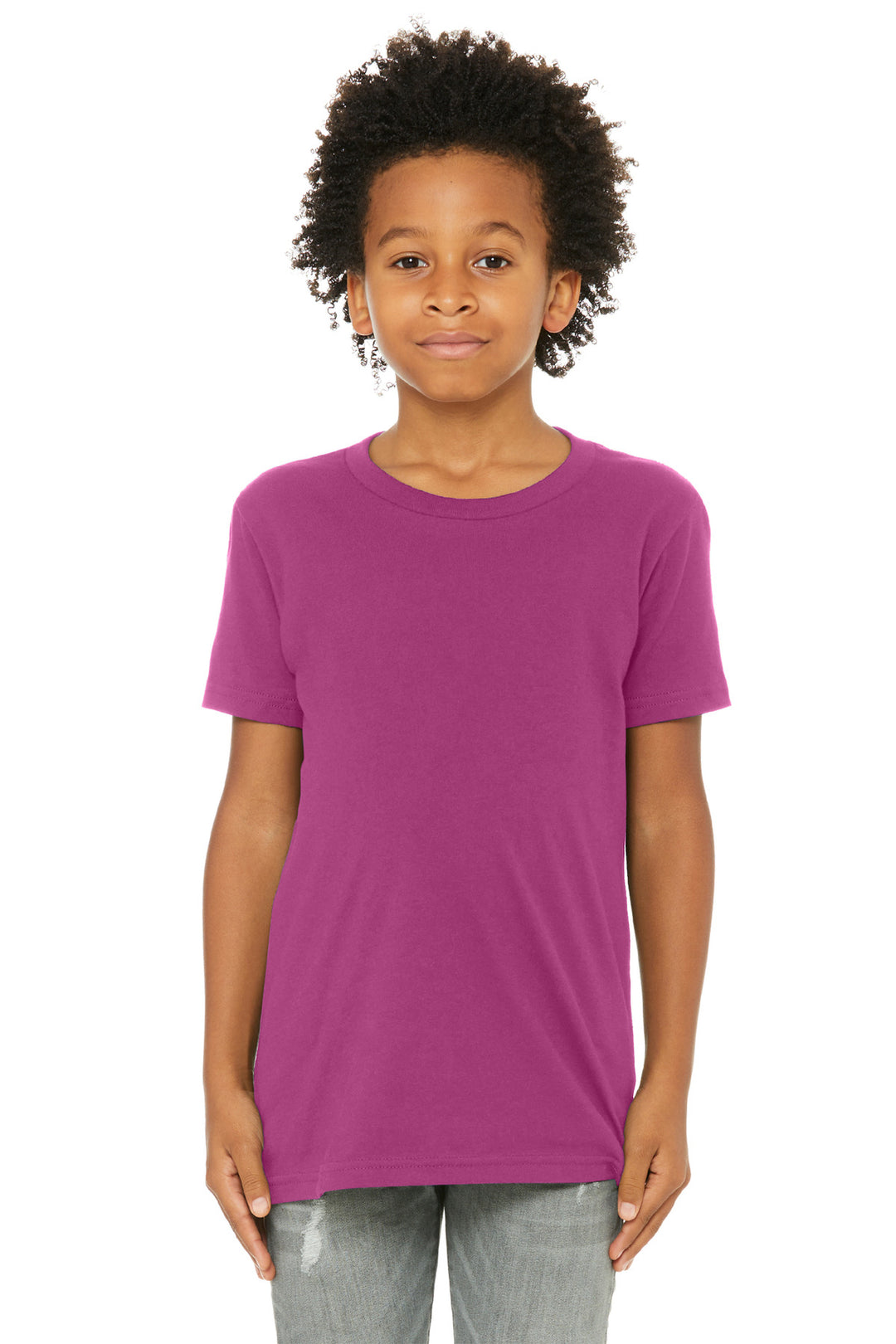 Bella + Canvas BC3001Y BELLA+CANVAS  Youth Jersey Short Sleeve Tee