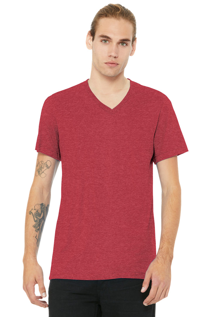 Bella + Canvas BC3005CVC BELLA+CANVAS  Unisex Heather CVC V-Neck Tee