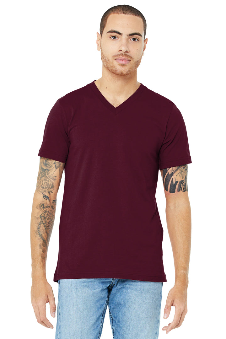 Bella + Canvas BC3005 BELLA+CANVAS  Unisex Jersey Short Sleeve V-Neck Tee
