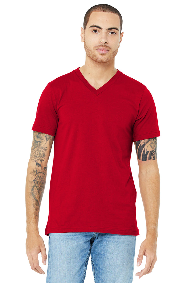 Bella + Canvas BC3005 BELLA+CANVAS  Unisex Jersey Short Sleeve V-Neck Tee