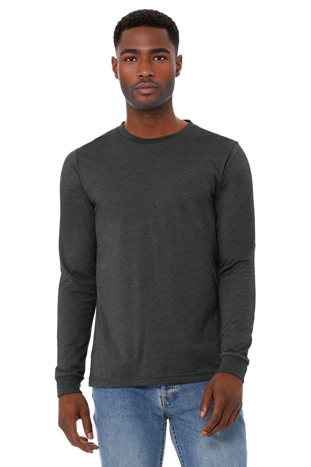 Bella + Canvas BC3501CVC BELLA+CANVAS  Unisex Heather CVC Long Sleeve Tee