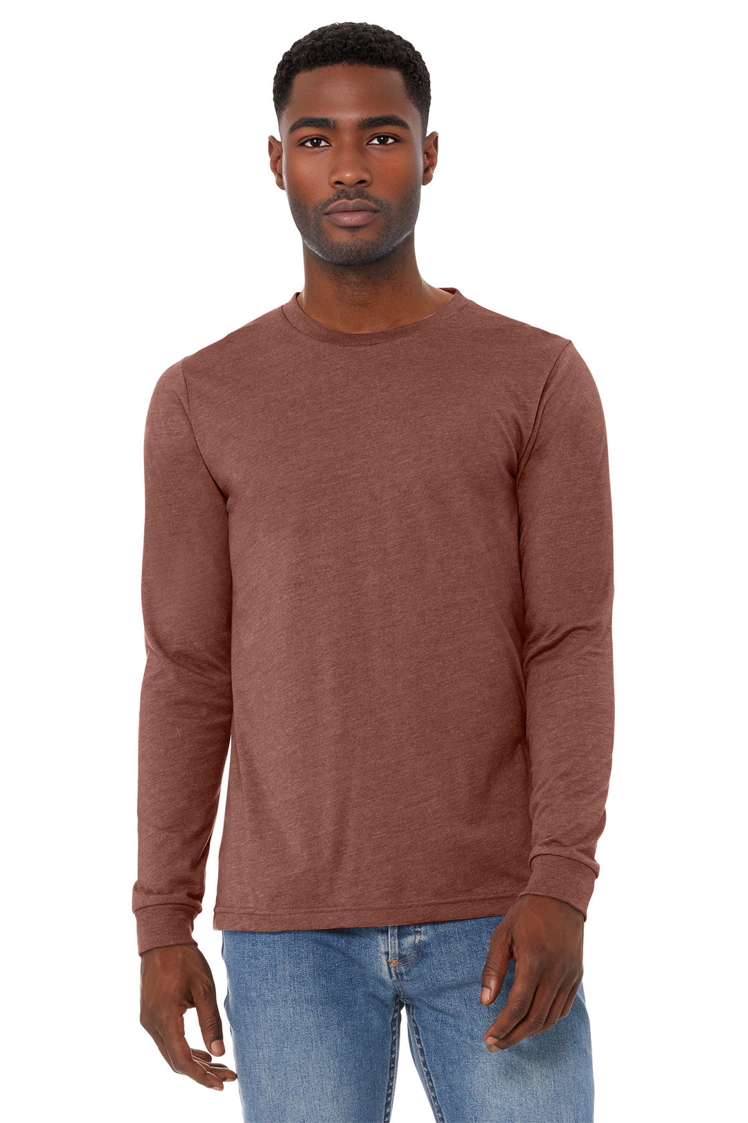 Bella + Canvas BC3501CVC BELLA+CANVAS  Unisex Heather CVC Long Sleeve Tee