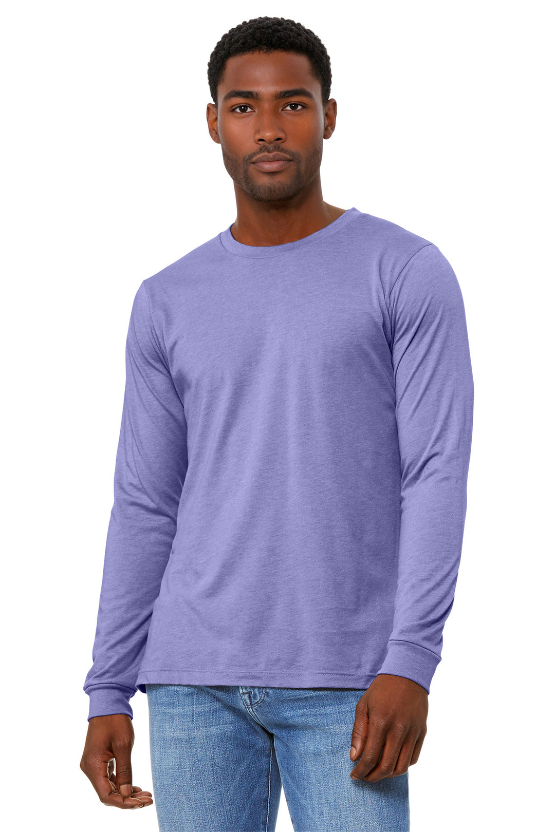 Bella + Canvas BC3501CVC BELLA+CANVAS  Unisex Heather CVC Long Sleeve Tee