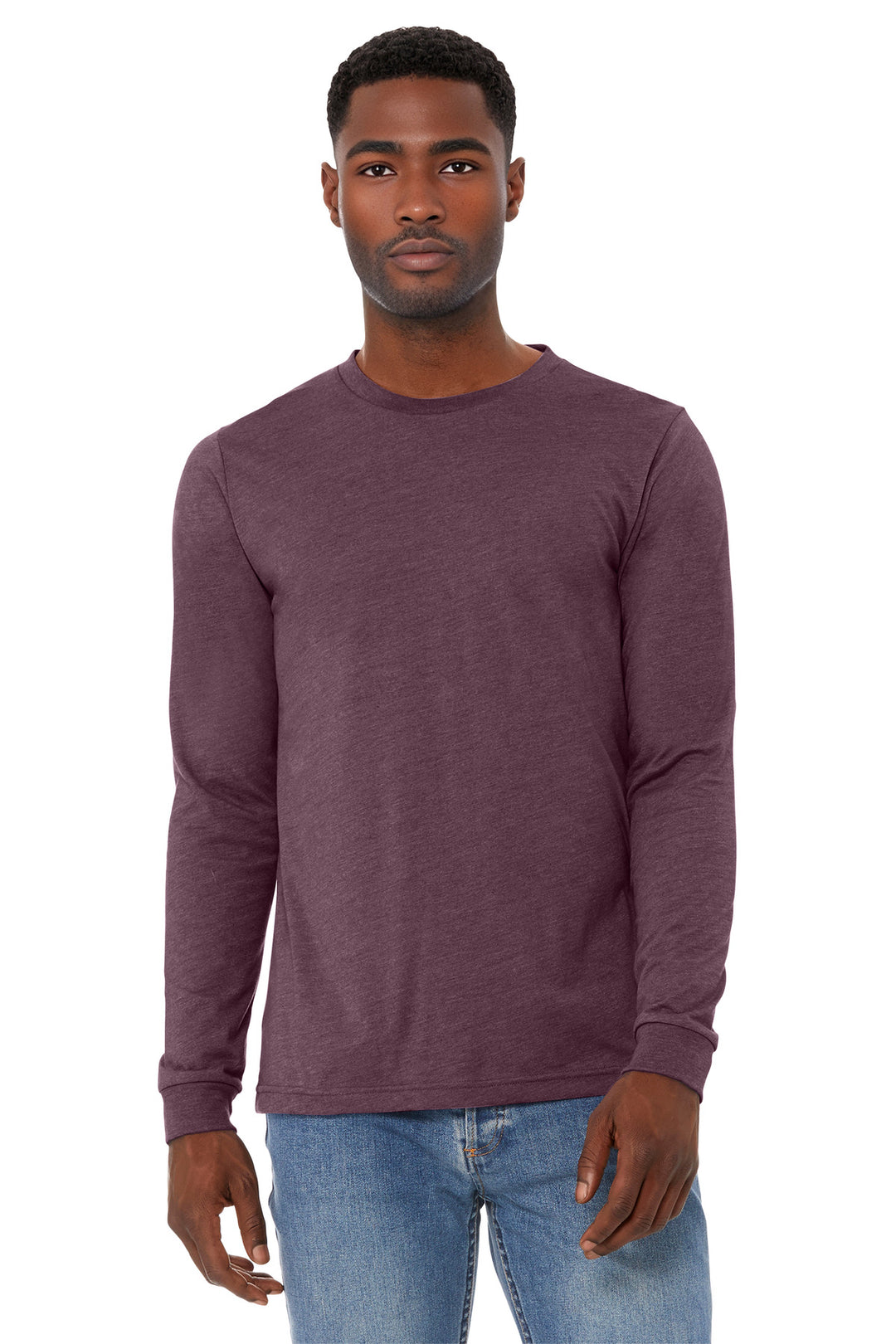 Bella + Canvas BC3501CVC BELLA+CANVAS  Unisex Heather CVC Long Sleeve Tee