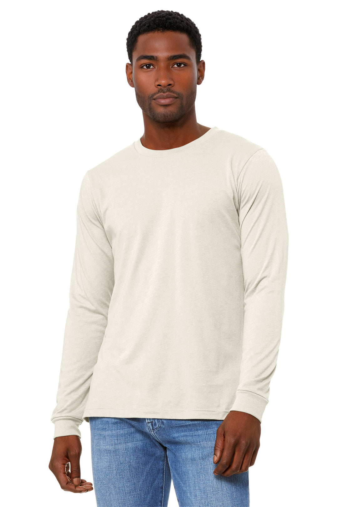 Bella + Canvas BC3501CVC BELLA+CANVAS  Unisex Heather CVC Long Sleeve Tee