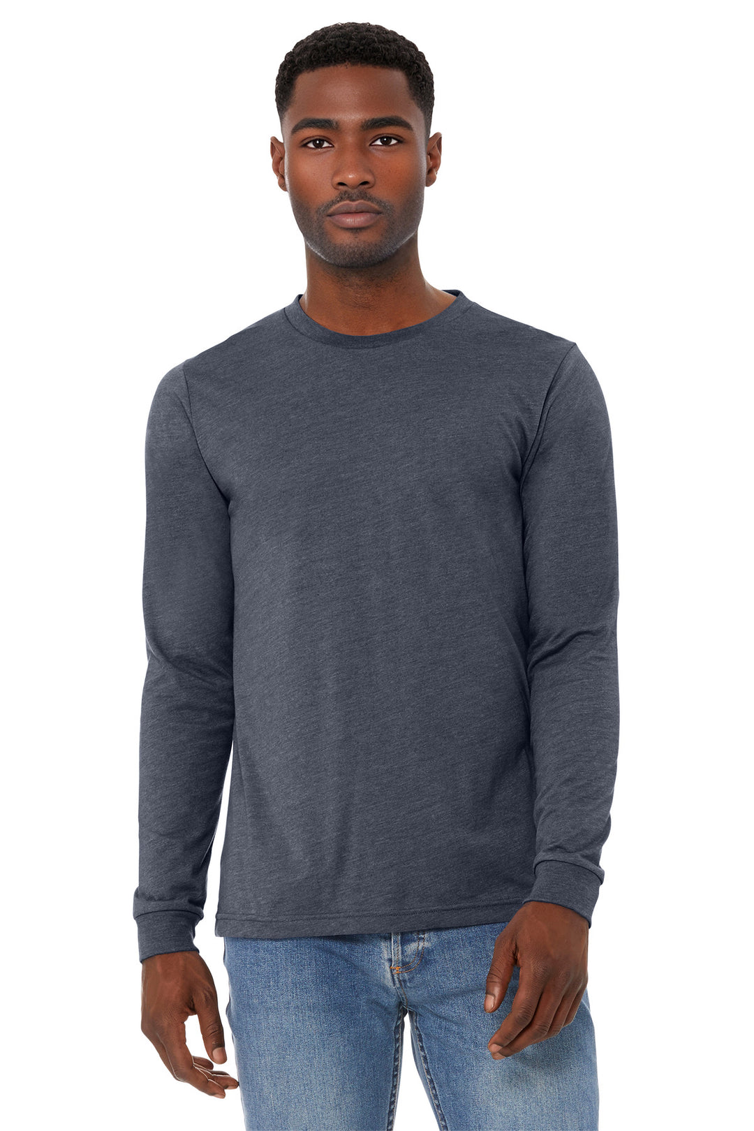 Bella + Canvas BC3501CVC BELLA+CANVAS  Unisex Heather CVC Long Sleeve Tee