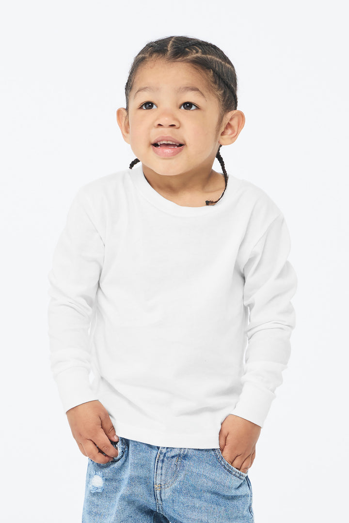 Bella + Canvas BC3501T BELLA+CANVAS  Toddler Jersey Long Sleeve Tee