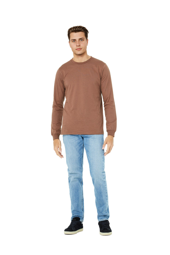 Bella + Canvas BC3501 BELLA+CANVAS  Unisex Jersey Long Sleeve Tee