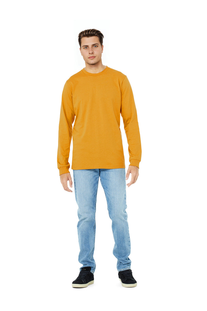 Bella + Canvas BC3501 BELLA+CANVAS  Unisex Jersey Long Sleeve Tee