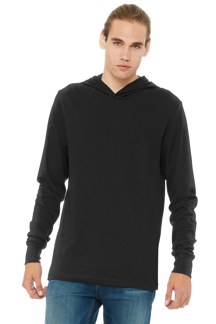 Bella + Canvas BC3512 BELLA+CANVAS  Unisex Jersey Long Sleeve Hoodie