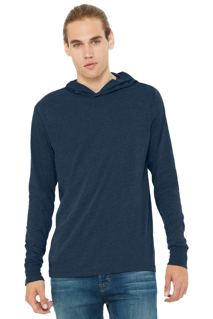 Bella + Canvas BC3512 BELLA+CANVAS  Unisex Jersey Long Sleeve Hoodie