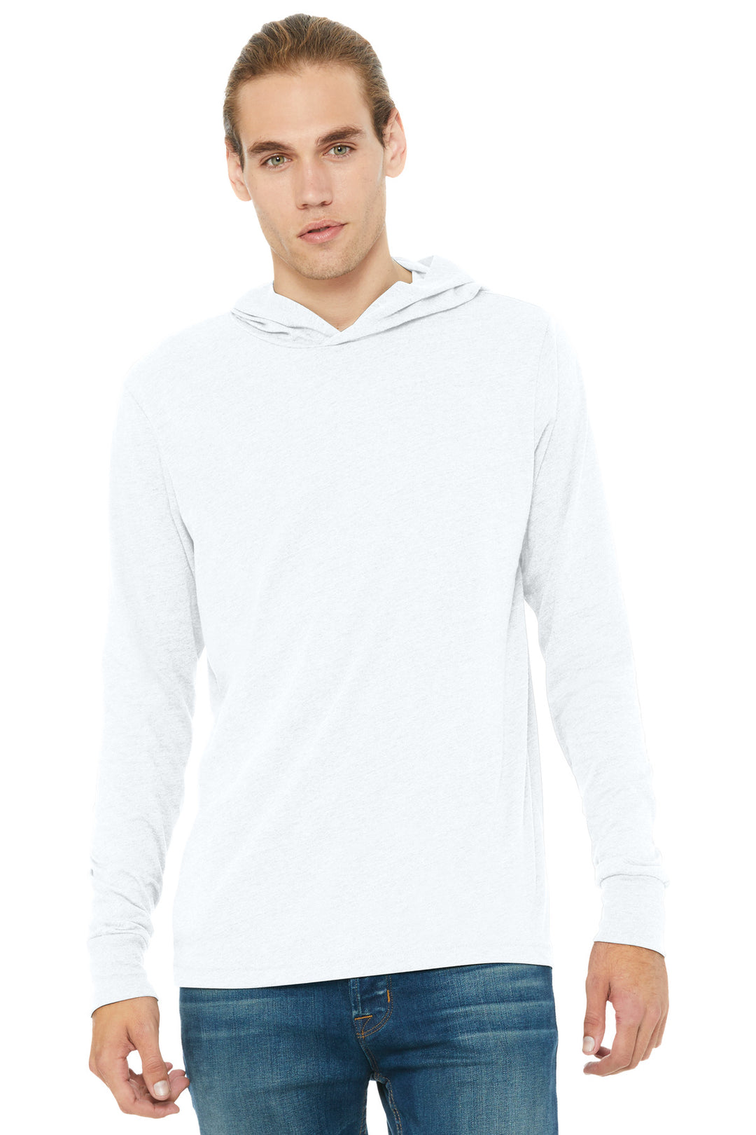 Bella + Canvas BC3512 BELLA+CANVAS  Unisex Jersey Long Sleeve Hoodie