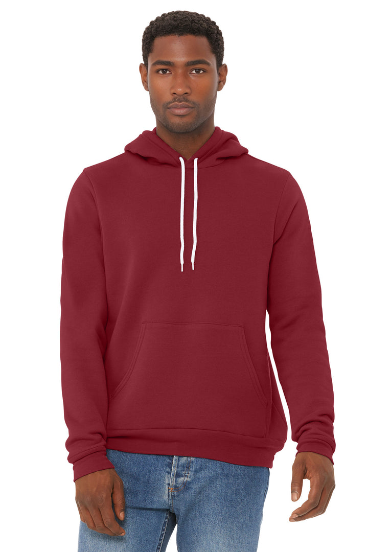 Bella + Canvas BC3719 BELLA+CANVAS  Unisex Sponge Fleece Pullover Hoodie