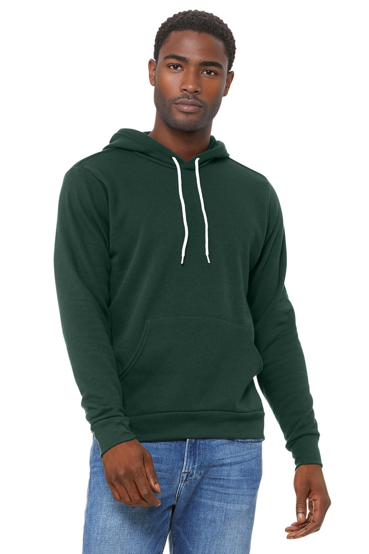 Bella + Canvas BC3719 BELLA+CANVAS  Unisex Sponge Fleece Pullover Hoodie