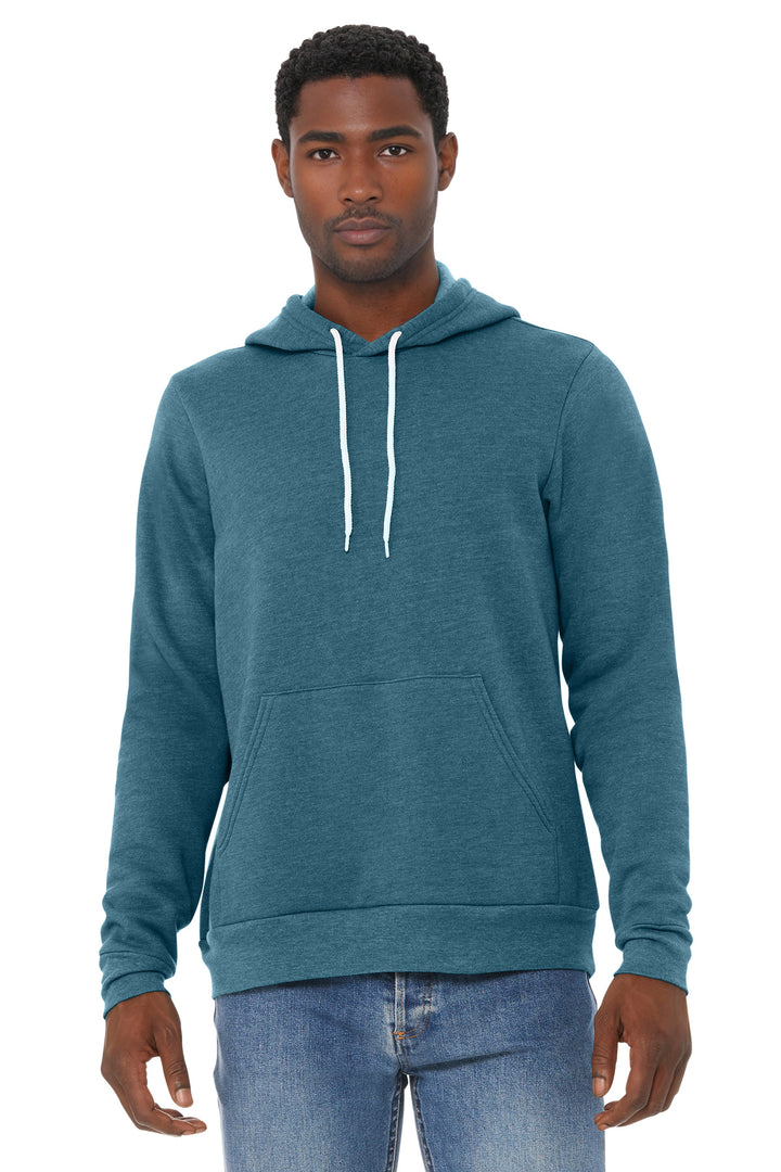 Bella + Canvas BC3719 BELLA+CANVAS  Unisex Sponge Fleece Pullover Hoodie