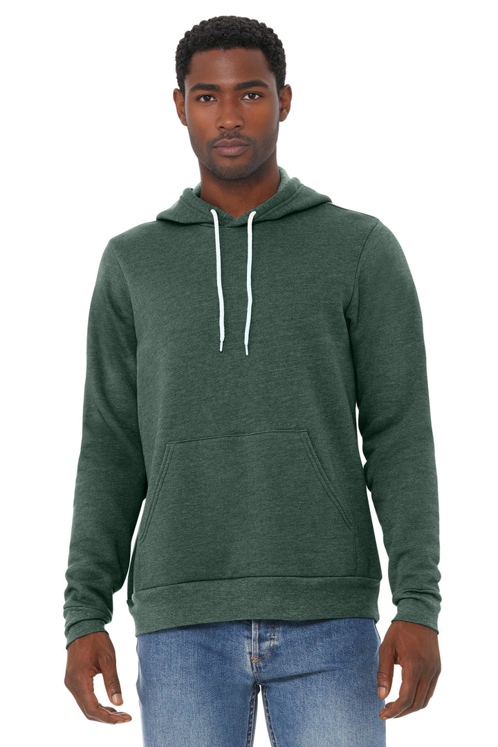 Bella + Canvas BC3719 BELLA+CANVAS  Unisex Sponge Fleece Pullover Hoodie