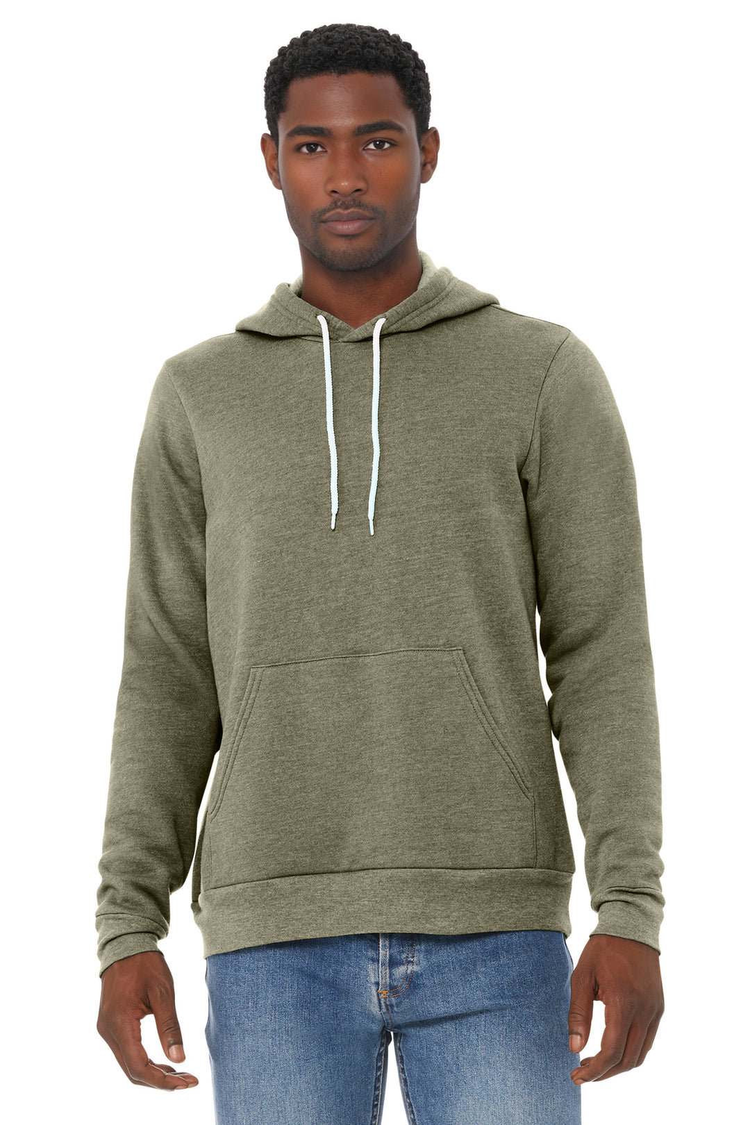 Bella + Canvas BC3719 BELLA+CANVAS  Unisex Sponge Fleece Pullover Hoodie