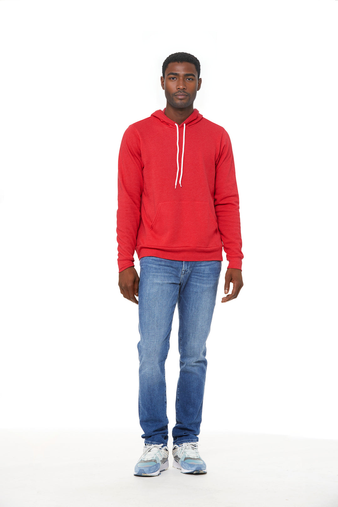 Bella + Canvas BC3719 BELLA+CANVAS  Unisex Sponge Fleece Pullover Hoodie
