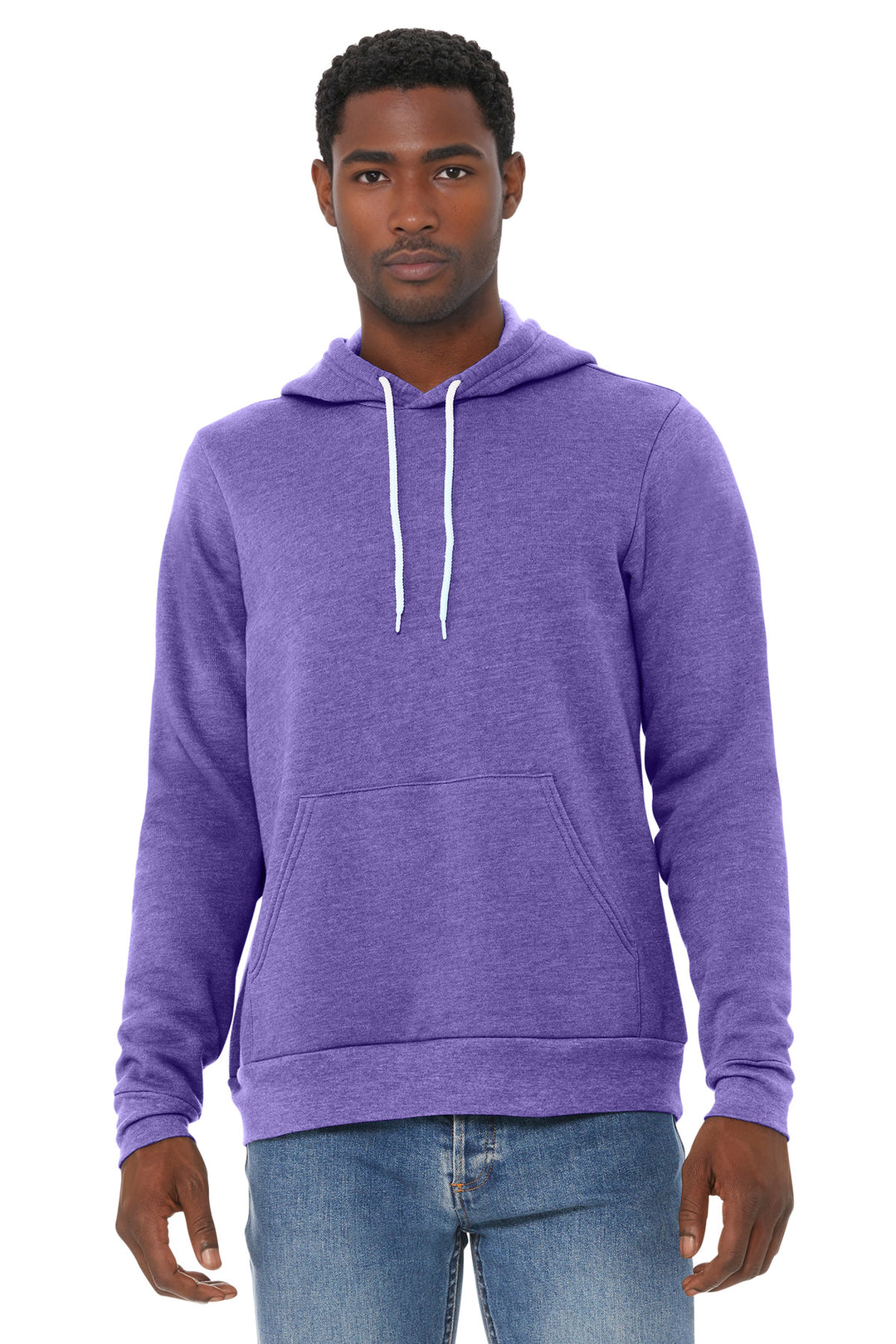 Bella + Canvas BC3719 BELLA+CANVAS  Unisex Sponge Fleece Pullover Hoodie